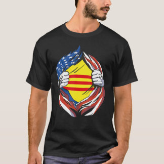 Camiseta Bandeira Americana do Vietnã do Sul Orgulho do Meu