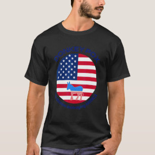 Camiseta Bandeira Americana Doença da Peste do Burro Destru