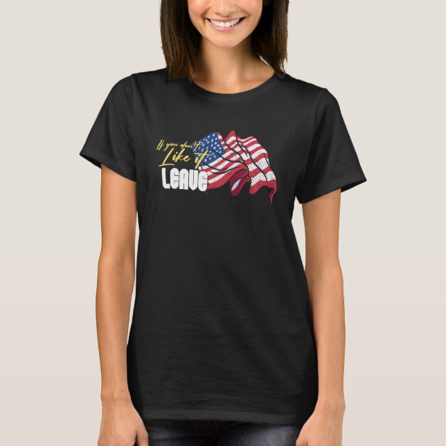 Camiseta Bandeira Americana dos EUA (Frente)