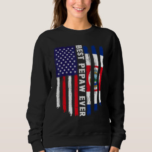Camiseta Bandeira Americana e Costa Rica Melhor Pepe Já Che