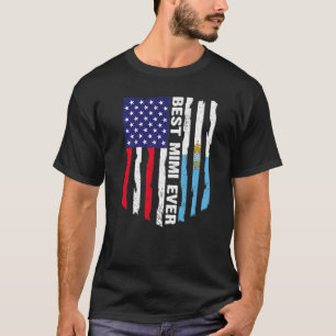 Camiseta Bandeira Americana e San Marino Melhor Fama de Mim