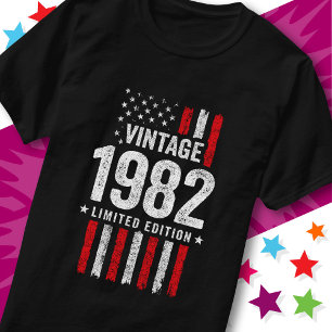 Camiseta Bandeira Americana Edição Limitada Estrelas Vintag