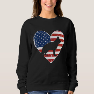Camiseta Bandeira Americana Em 4 De Julho Mãe Pai Belga Mal