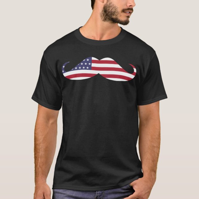 Camiseta Bandeira Americana Engraçada Patriótica (Frente)