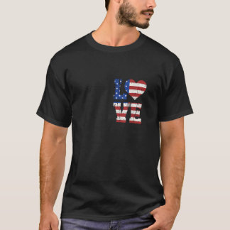 Camiseta Bandeira Americana EUA Bandeira América
