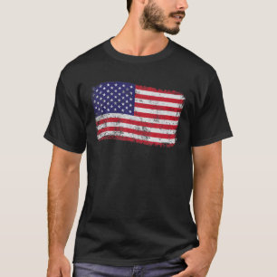 Camiseta Bandeira Americana EUA Estados Unidos da América 