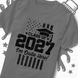 Camiseta Bandeira Americana Formatura Turma de Formandos de