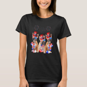 Camiseta Bandeira Americana Francesa 4 De Julho Independe