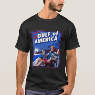 Camiseta Bandeira Americana G.2025 Do Golfo De Eua