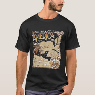 Camiseta Bandeira Americana G.2025 Do Golfo De Eua
