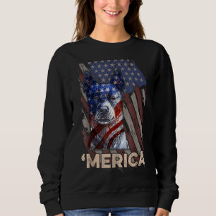Camiseta Bandeira Americana Gado Patriótico Australiano 4º