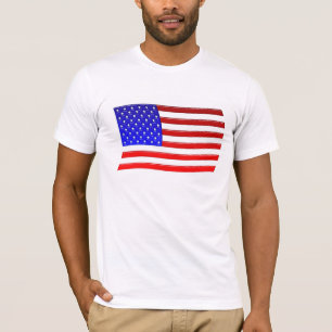 Camiseta Bandeira americana Glassy