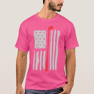Camiseta Bandeira Americana Golf I Love Golfing Club