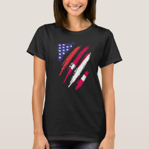 Camiseta Bandeira Americana Grown Flag USA Patriot Heritage