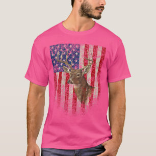 Camiseta Bandeira Americana (Impressão na Parte de Trás) Ch