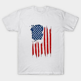 Camiseta Bandeira Americana Incomodada