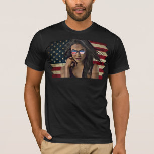 Camiseta Bandeira Americana Incomodada