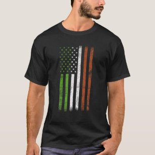 Camiseta Bandeira Americana Irlanda Bandeira Saint Patricks