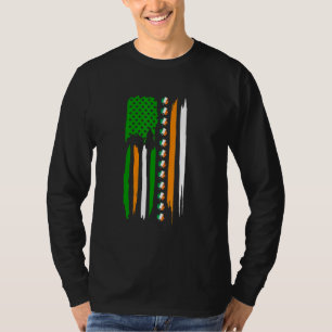 Camiseta Bandeira Americana Irlanda Bandeira Saint Patricks