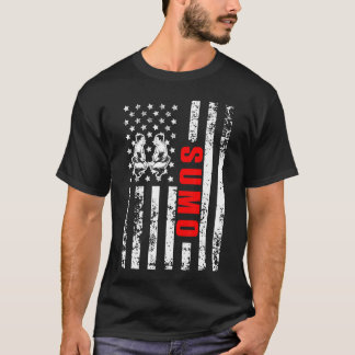 Camiseta Bandeira americana japonesa esportiva patriota Sum