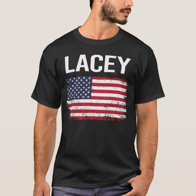 Camiseta Bandeira Americana Lacey (Frente)
