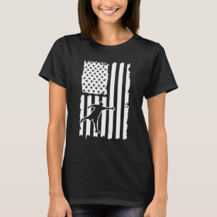 Camiseta Bandeira Americana Lançando Ferradura da Galeria P