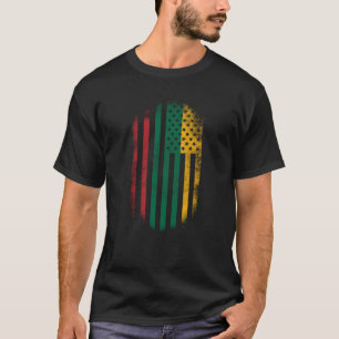 Camiseta Bandeira americana lituana Lithuania e EUA
