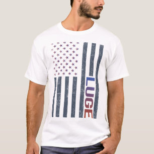 Camiseta Bandeira Americana Luge Luger