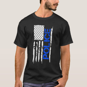 Camiseta Bandeira Americana na Semana de Polícia de 2023