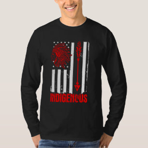Camiseta Bandeira Americana Nativa
