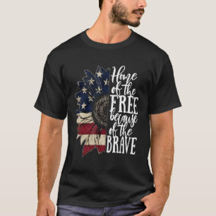 Camiseta Bandeira Americana Patriot Casa Dos Livres Por Cau