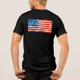 Camiseta Bandeira Americana Patriota dos EUA Desfile de 4 d