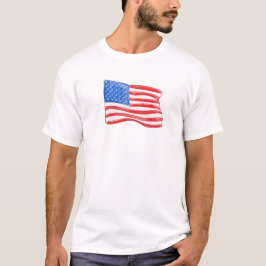 Camiseta Bandeira Americana Patriótica