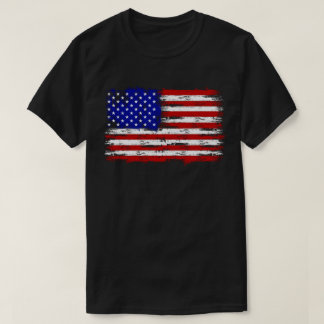 Camiseta Bandeira Americana Patriótica