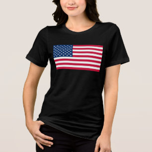 Camiseta Bandeira Americana Patriótica
