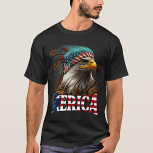 Camiseta Bandeira Americana Patriótica 4º De Julho Merica 1