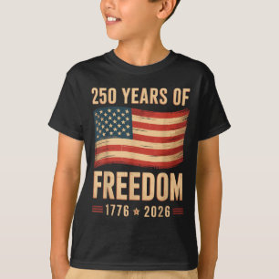 Camiseta Bandeira americana patriótica 4 de julho 250º aniv
