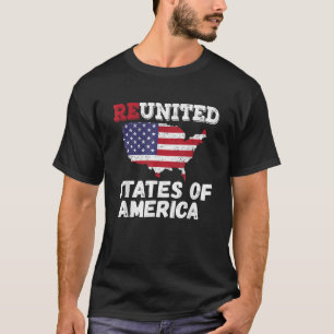 Camiseta Bandeira Americana Patriótica Estados Reunidos da 