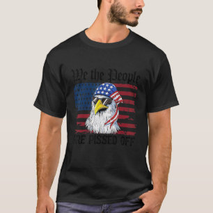 Camiseta Bandeira Americana Patriótica Gráfica EUA Chic Sar