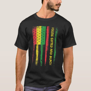 Camiseta Bandeira Americana Patriótica História Negra Afric
