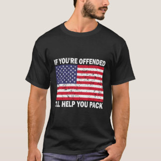 Camiseta Bandeira Americana Patriótica Hoodie Se Estiver Of
