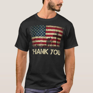 Camiseta Bandeira Americana Patriótica Obrigado Mulheres Me