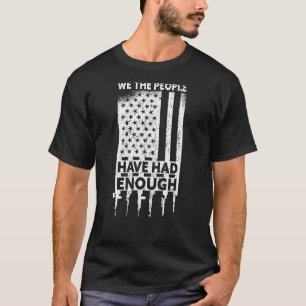 Camiseta Bandeira Americana Patriótica USA Nós, As Pessoas,