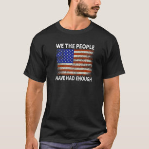 Camiseta Bandeira Americana Patriótica USA Nós, As Pessoas,