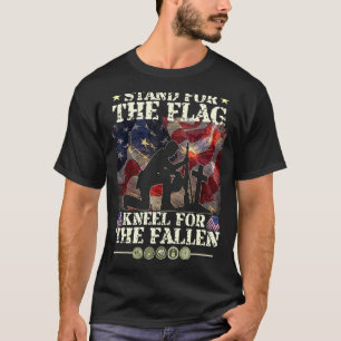 Camiseta Bandeira Americana Patriótica Veterana Militar