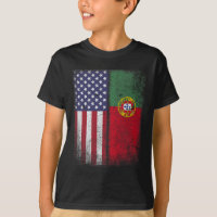 Bandeira Americana Portuguesa Portugal EUA Para Mu