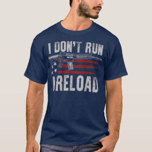 Camiseta Bandeira Americana Que Eu Não Ligo Eu Recarrego Nã