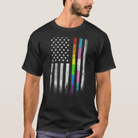 Bandeira Americana Rainbow Homossexual Rights LGBT