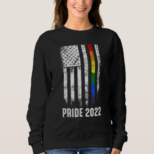 Camiseta Bandeira Americana Rainbow Usa Gay Lgbtq Lgbt Prid