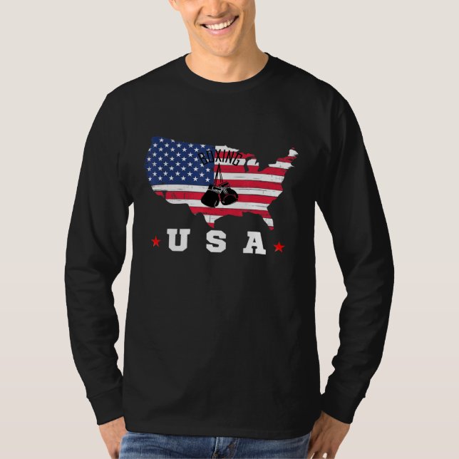 Camiseta Bandeira Americana Usa Patriota Esportiva American (Frente)
